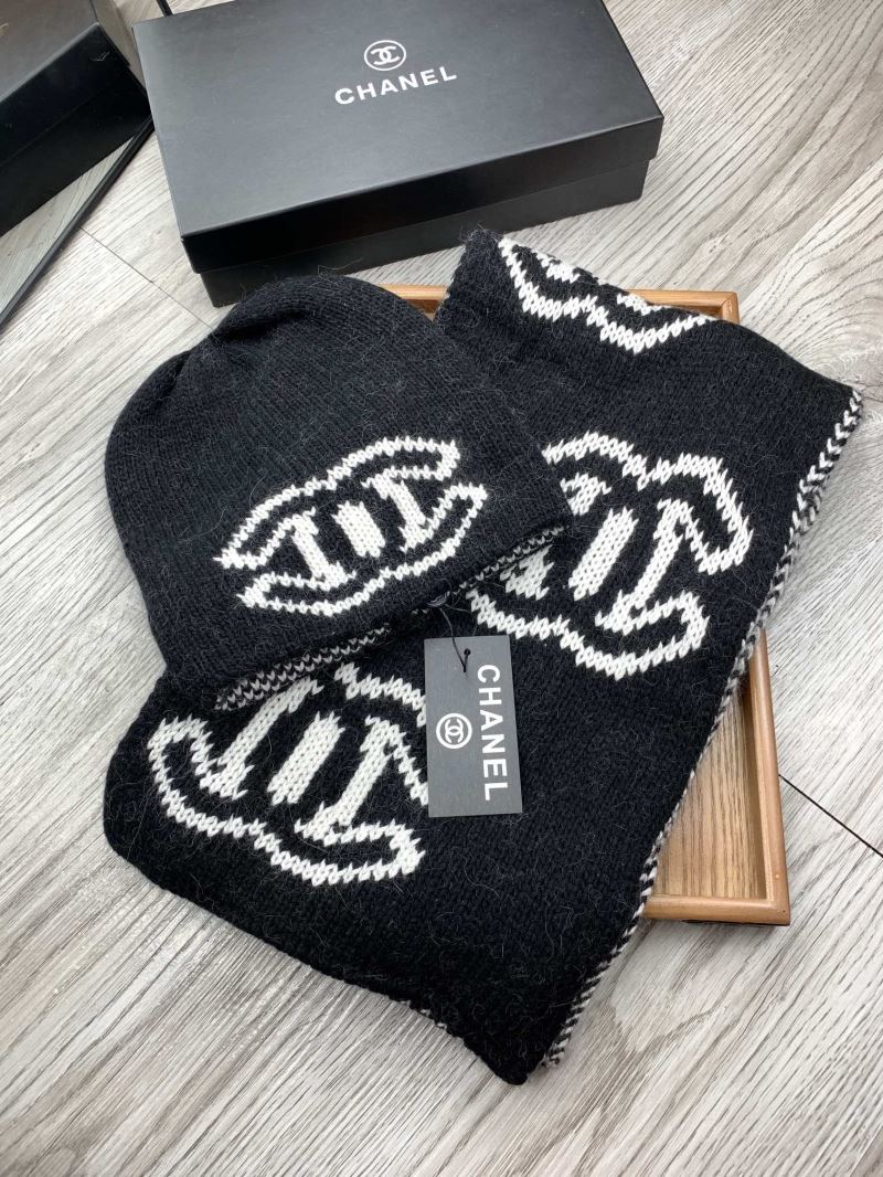 Chanel Caps Scarfs